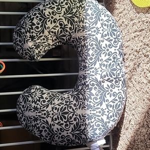 Boppy pillow with cover